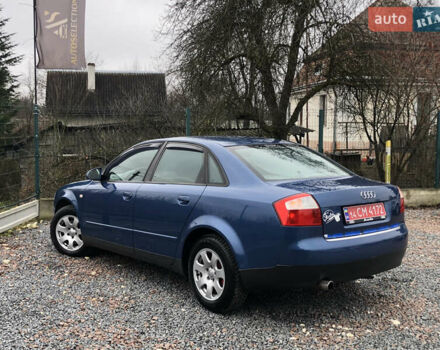 Синий Ауди А4, объемом двигателя 2 л и пробегом 200 тыс. км за 4750 $, фото 31 на Automoto.ua