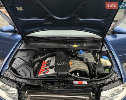 Синий Ауди А4, объемом двигателя 2 л и пробегом 200 тыс. км за 4750 $, фото 74 на Automoto.ua