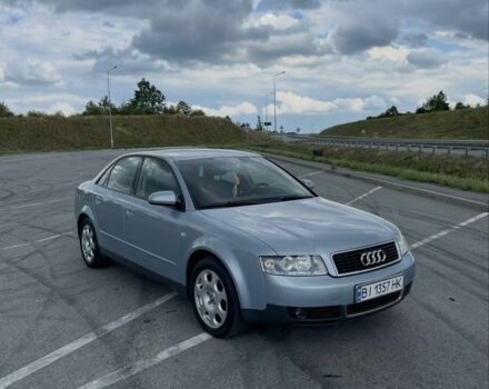 Синий Ауди А4, объемом двигателя 1.8 л и пробегом 265 тыс. км за 5500 $, фото 4 на Automoto.ua