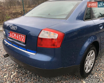 Синий Ауди А4, объемом двигателя 2 л и пробегом 200 тыс. км за 4750 $, фото 24 на Automoto.ua