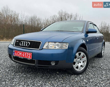 Синій Ауді А4, об'ємом двигуна 2 л та пробігом 205 тис. км за 4550 $, фото 3 на Automoto.ua