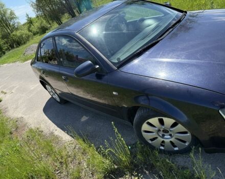 Синий Ауди А4, объемом двигателя 2.5 л и пробегом 367 тыс. км за 3400 $, фото 2 на Automoto.ua
