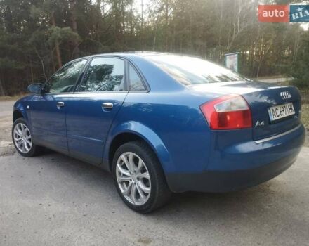 Синий Ауди А4, объемом двигателя 1.9 л и пробегом 400 тыс. км за 4999 $, фото 1 на Automoto.ua