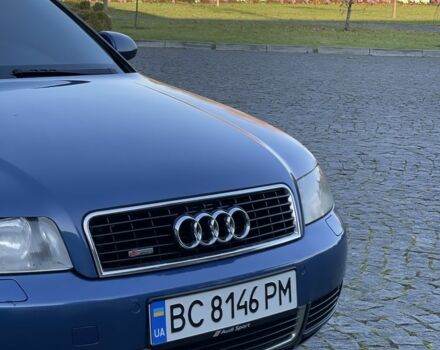 Синий Ауди А4, объемом двигателя 1.6 л и пробегом 258 тыс. км за 4199 $, фото 10 на Automoto.ua