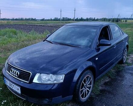 Синій Ауді А4, об'ємом двигуна 1.8 л та пробігом 237 тис. км за 4500 $, фото 4 на Automoto.ua