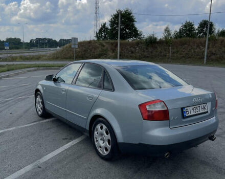 Синий Ауди А4, объемом двигателя 1.8 л и пробегом 265 тыс. км за 5500 $, фото 1 на Automoto.ua