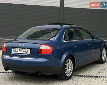 Ауди А4 2002 в Тернополе на Automoto.ua Синий Ауди А4, объемом двигателя 1.78 л и пробегом 296 тыс. км за 4850 $, фото 19 на Automoto.ua