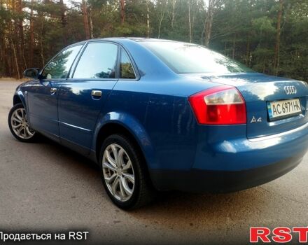 Синій Ауді А4, об'ємом двигуна 1.9 л та пробігом 400 тис. км за 5400 $, фото 3 на Automoto.ua