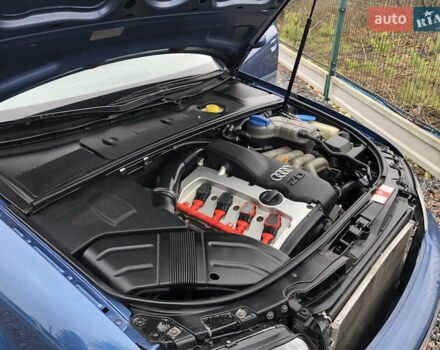 Синий Ауди А4, объемом двигателя 2 л и пробегом 200 тыс. км за 4750 $, фото 72 на Automoto.ua