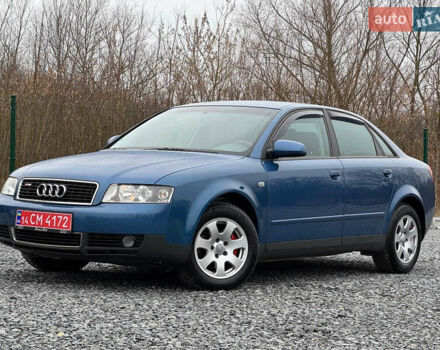 Синій Ауді А4, об'ємом двигуна 2 л та пробігом 205 тис. км за 4550 $, фото 4 на Automoto.ua