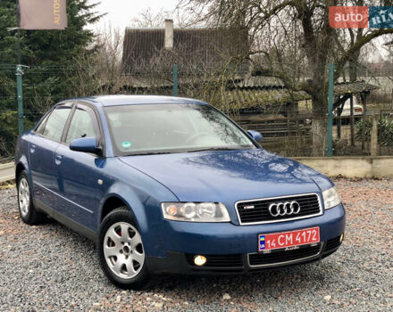 Синий Ауди А4, объемом двигателя 2 л и пробегом 200 тыс. км за 4750 $, фото 11 на Automoto.ua
