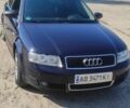 Синий Ауди А4, объемом двигателя 2 л и пробегом 278 тыс. км за 4300 $, фото 1 на Automoto.ua