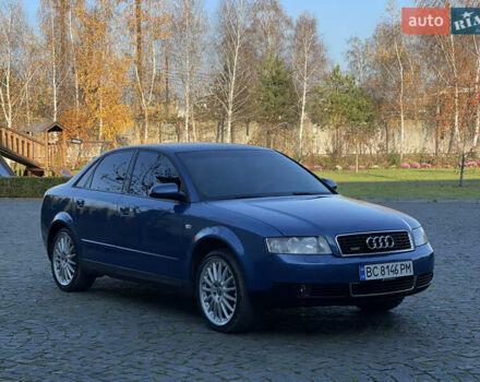Синий Ауди А4, объемом двигателя 1.6 л и пробегом 258 тыс. км за 4199 $, фото 14 на Automoto.ua