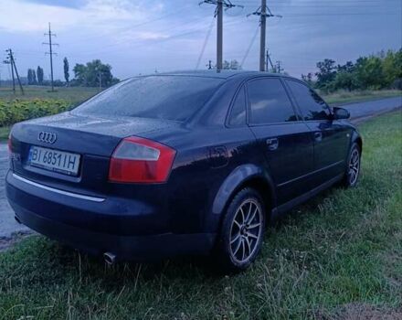 Синій Ауді А4, об'ємом двигуна 1.8 л та пробігом 237 тис. км за 4500 $, фото 2 на Automoto.ua