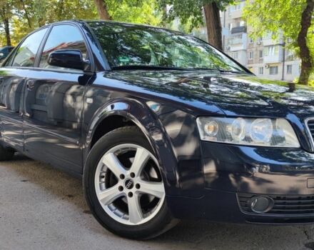 Синий Ауди А4, объемом двигателя 1.6 л и пробегом 151 тыс. км за 6000 $, фото 4 на Automoto.ua