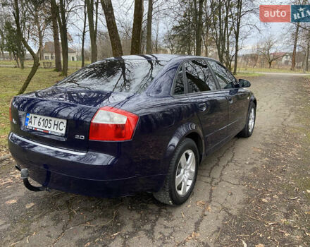 Синий Ауди А4, объемом двигателя 1.98 л и пробегом 222 тыс. км за 3999 $, фото 1 на Automoto.ua