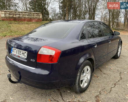 Синий Ауди А4, объемом двигателя 1.98 л и пробегом 222 тыс. км за 3999 $, фото 9 на Automoto.ua