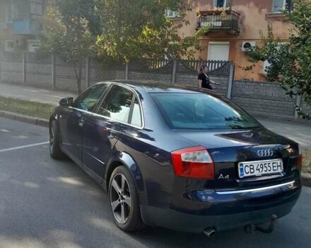 Синий Ауди А4, объемом двигателя 1.98 л и пробегом 225 тыс. км за 5200 $, фото 1 на Automoto.ua