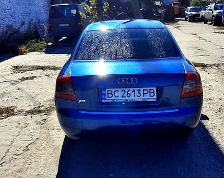 Синий Ауди А4, объемом двигателя 1.9 л и пробегом 360 тыс. км за 4000 $, фото 1 на Automoto.ua