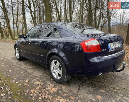 Синий Ауди А4, объемом двигателя 1.98 л и пробегом 222 тыс. км за 3999 $, фото 3 на Automoto.ua