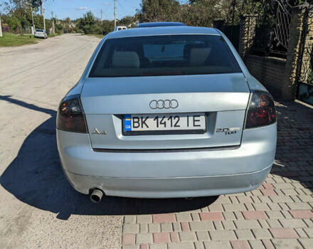 Синий Ауди А4, объемом двигателя 2 л и пробегом 257 тыс. км за 4599 $, фото 3 на Automoto.ua