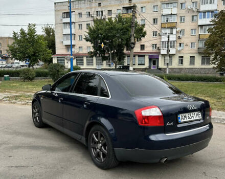 Синий Ауди А4, объемом двигателя 1.98 л и пробегом 254 тыс. км за 5750 $, фото 4 на Automoto.ua