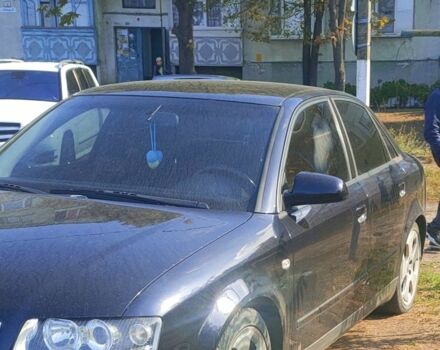 Синий Ауди А4, объемом двигателя 2 л и пробегом 320 тыс. км за 4500 $, фото 1 на Automoto.ua