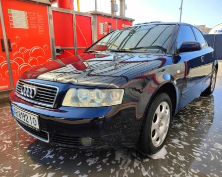Синий Ауди А4, объемом двигателя 1.6 л и пробегом 206 тыс. км за 5700 $, фото 2 на Automoto.ua