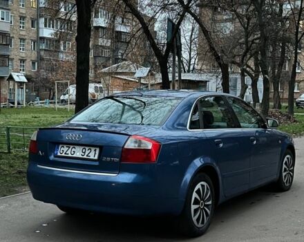 Синий Ауди А4, объемом двигателя 2.5 л и пробегом 260 тыс. км за 2200 $, фото 2 на Automoto.ua