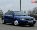 Синий Ауди А4, объемом двигателя 2 л и пробегом 213 тыс. км за 5650 $, фото 3 на Automoto.ua
