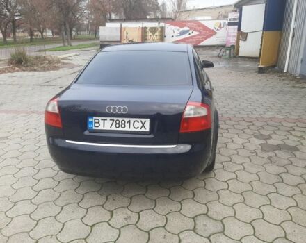 Синий Ауди А4, объемом двигателя 2.5 л и пробегом 314 тыс. км за 6500 $, фото 5 на Automoto.ua