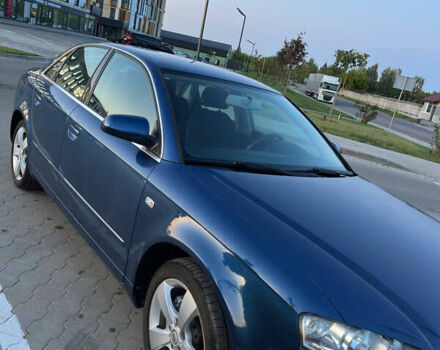 Синий Ауди А4, объемом двигателя 2 л и пробегом 165 тыс. км за 5800 $, фото 4 на Automoto.ua