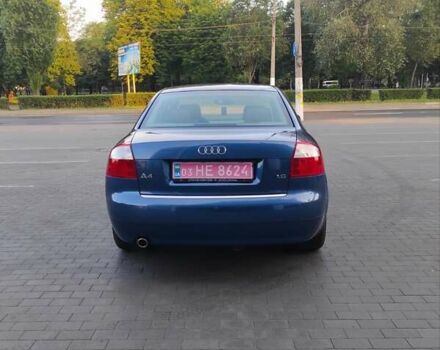 Синий Ауди А4, объемом двигателя 1.6 л и пробегом 181 тыс. км за 6250 $, фото 18 на Automoto.ua