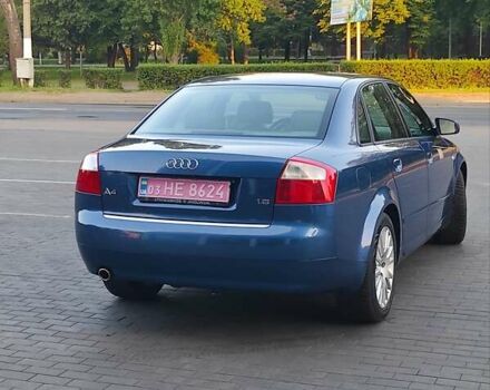 Синий Ауди А4, объемом двигателя 1.6 л и пробегом 181 тыс. км за 6250 $, фото 5 на Automoto.ua