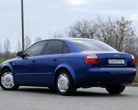 Синий Ауди А4, объемом двигателя 2 л и пробегом 213 тыс. км за 5650 $, фото 3 на Automoto.ua