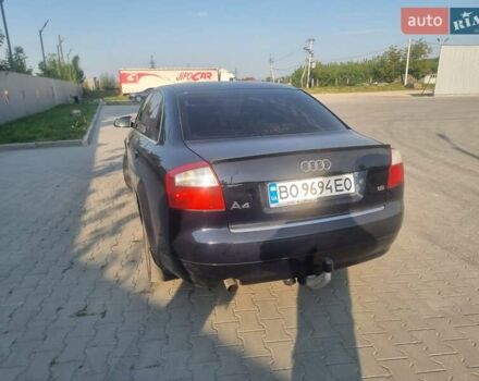 Синій Ауді А4, об'ємом двигуна 1.6 л та пробігом 170 тис. км за 4650 $, фото 1 на Automoto.ua