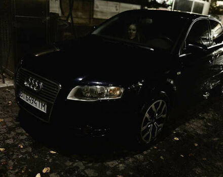 Синий Ауди А4, объемом двигателя 2.5 л и пробегом 303 тыс. км за 6500 $, фото 2 на Automoto.ua