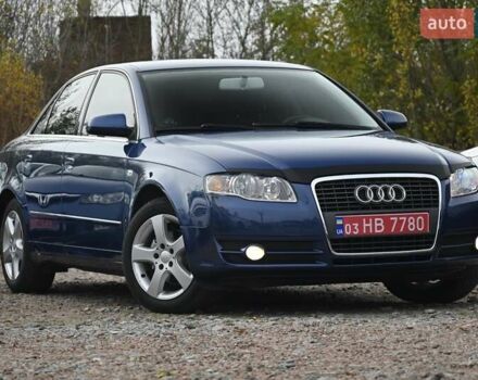 Синий Ауди А4, объемом двигателя 1.6 л и пробегом 246 тыс. км за 6300 $, фото 1 на Automoto.ua