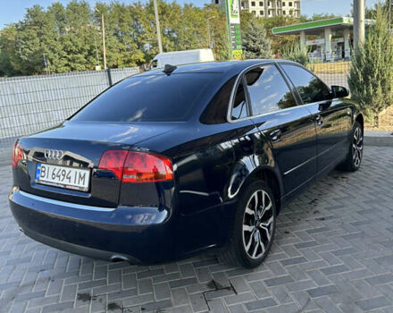 Синий Ауди А4, объемом двигателя 2.5 л и пробегом 303 тыс. км за 6500 $, фото 4 на Automoto.ua