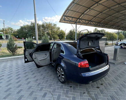 Синий Ауди А4, объемом двигателя 2.5 л и пробегом 303 тыс. км за 6500 $, фото 10 на Automoto.ua