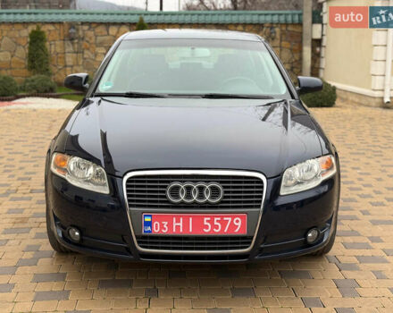 Синий Ауди А4, объемом двигателя 2 л и пробегом 187 тыс. км за 6199 $, фото 2 на Automoto.ua