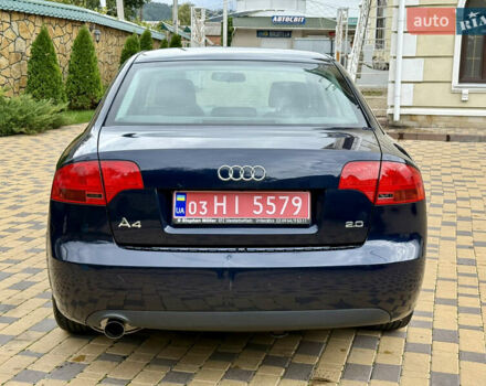 Ауді А4 2006 у Могилев-Подольском на Automoto.ua Синій Ауді А4, об'ємом двигуна 2 л та пробігом 181 тис. км за 6700 $, фото 18 на Automoto.ua
