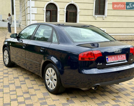 Ауді А4 2006 у Могилев-Подольском на Automoto.ua Синій Ауді А4, об'ємом двигуна 2 л та пробігом 181 тис. км за 6700 $, фото 12 на Automoto.ua
