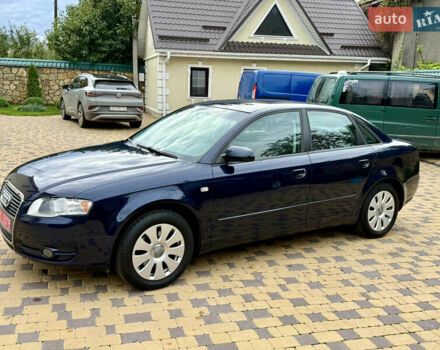 Ауді А4 2006 у Могилев-Подольском на Automoto.ua Синій Ауді А4, об'ємом двигуна 2 л та пробігом 181 тис. км за 6700 $, фото 9 на Automoto.ua
