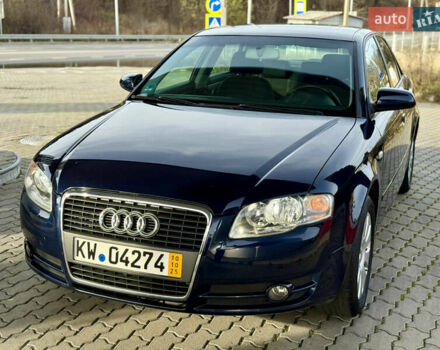 Синий Ауди А4, объемом двигателя 2 л и пробегом 181 тыс. км за 6950 $, фото 4 на Automoto.ua