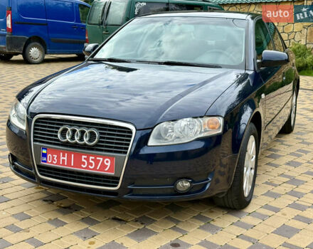 Синий Ауди А4, объемом двигателя 2 л и пробегом 181 тыс. км за 7300 $, фото 6 на Automoto.ua