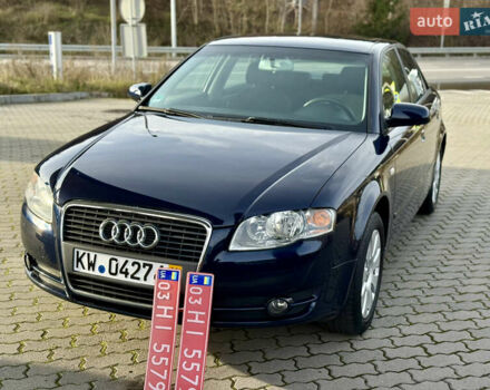 Синий Ауди А4, объемом двигателя 2 л и пробегом 181 тыс. км за 6950 $, фото 3 на Automoto.ua
