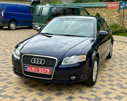 Ауді А4 2006 у Могилев-Подольском на Automoto.ua Синій Ауді А4, об'ємом двигуна 2 л та пробігом 181 тис. км за 6700 $, фото 24 на Automoto.ua
