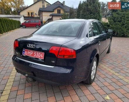 Ауді А4 2006 у Жовкві на Automoto.ua Синій Ауді А4, об'ємом двигуна 1.6 л та пробігом 190 тис. км за 5650 $, фото 18 на Automoto.ua