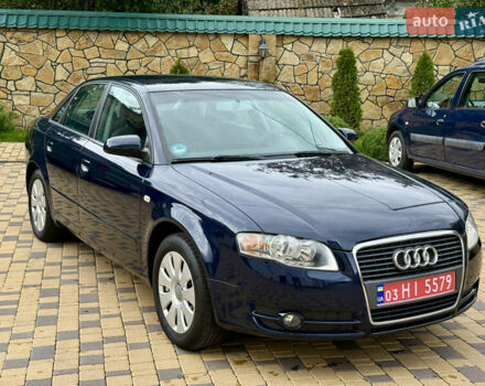 Ауді А4 2006 у Могилев-Подольском на Automoto.ua Синій Ауді А4, об'ємом двигуна 2 л та пробігом 181 тис. км за 6700 $, фото 20 на Automoto.ua